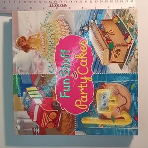 Fun Stuff: Party Cakes Hardcover Book NEW